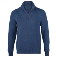 engel - troyer - pull en laine mérinos taille 44, bleu
