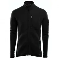aclima - fleecewool jacket - veste en laine taille xxl, noir