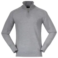 bergans - ulriken light merino jumper - pull en laine taille m, gris