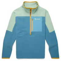 cotopaxi - abrazo half-zip fleece jacket - pull polaire taille s, bleu