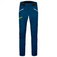 ortovox - westalpen softshell pants - pantalon de randonnée taille s, bleu