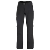 arc'teryx - rush softshell pant - pantalon ski de randonnée taille s - regular, noir