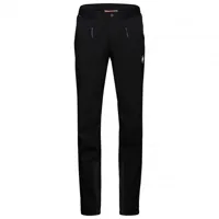 mammut - aenergy softshell hybrid pants - pantalon ski de randonnée taille 46 - regular, noir