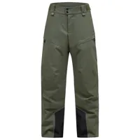 peak performance - maroon pants - pantalon de ski taille l;m;s;xl, noir;vert olive