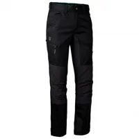 deerhunter - rogaland stretch trousers with contrast - pantalon de trekking taille 48 - regular, noir