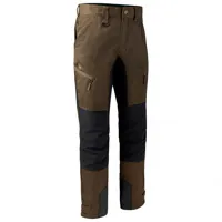 deerhunter - rogaland stretch trousers with contrast - pantalon de trekking taille 26 - short, brun