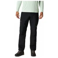 mountain hardwear - exposure/2 gore-tex paclite pant - pantalon de trekking taille s - short, noir