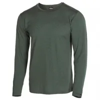 ivanhoe of sweden - underwool merino male l/s - t-shirt en laine mérinos taille xl, vert olive