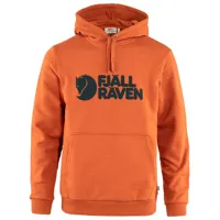 fjällräven - fjällräven logo hoodie - sweat à capuche taille l, orange