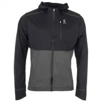 on - weather jacket - veste de running taille m, gris