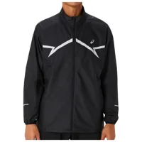 asics - lite-show jacket - veste de running taille s, noir