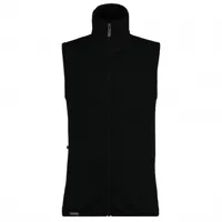woolpower - vest 400 - gilet en laine mérinos taille xxs, noir