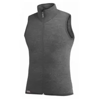 woolpower - vest 400 - gilet en laine mérinos taille xxs, gris