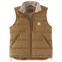 carhartt - loose fit montana insulated vest - gilet d'hiver taille m, brun