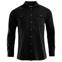 aclima - leisurewool reborn woolshirt - chemise taille xxl, noir