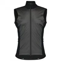 scott - vest gravel warm merino - gilet de cyclisme taille xl, gris/noir