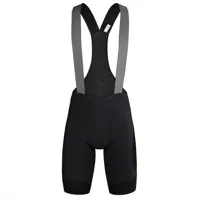 q36.5 - salopette essential - pantalon de cyclisme taille l, noir