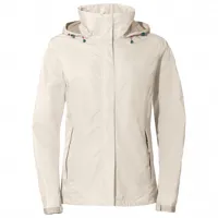 vaude - women's escape light jacket - veste imperméable taille 36, beige/blanc