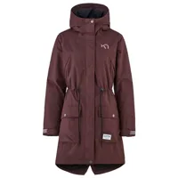 kari traa - women's tesdal parka - manteau taille xs, brun