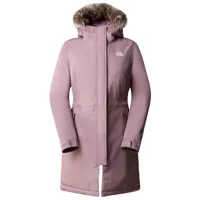 the north face - women's recycled zaneck parka - manteau taille s, rose