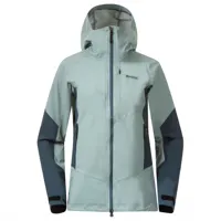 bergans - women's rabot v2 3l jacket - veste imperméable taille l;m;s, bleu