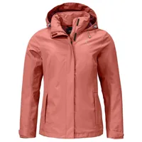 schöffel - women's jacket gmund - veste imperméable taille 34, rouge/rose