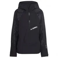 adidas terrex - women's trekking primeknit anorak - veste imperméable taille s, noir