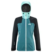 millet - women's k hybrid gtx jacket - veste imperméable taille l;m;xl;xs, turquoise