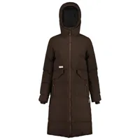 maloja - women's ankogelm. - manteau taille xs, brun/noir