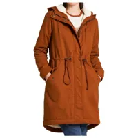 tranquillo - women's warmer twillmantel - manteau taille 36;38;40;44, bleu/turquoise;brun/rouge