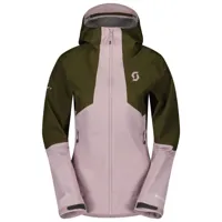 scott - women's explorair gtx hybrid lightweight jacket - veste imperméable taille l, violet