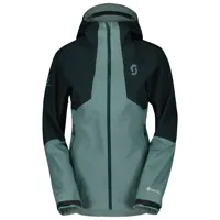 scott - women's explorair gtx hybrid lightweight jacket - veste imperméable taille l;m;s;xl;xs, turquoise;violet