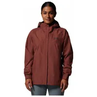 mountain hardwear - women's exposure/2 paclite jacket - veste imperméable taille m, rouge