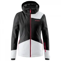 maier sports - women's silvia - veste de ski taille 44, noir/gris