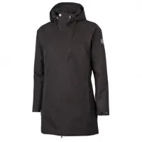 ternua - women's glinna - veste hiver taille l, noir/gris