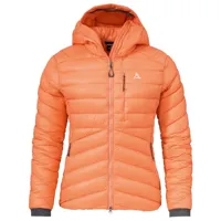 schöffel - women's down jacket tschierval - doudoune taille 34;36;38;40;42;44;46, bleu;orange