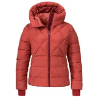 schöffel - women's insulated jacket boston - veste hiver taille 34, rouge