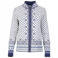 dale of norway - women's solfrid jacket - veste en laine taille xxl, gris