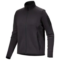 arc'teryx - women's covert cardigan - veste polaire taille xs, gris/noir
