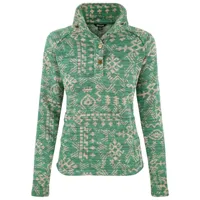 sherpa - women's bhutan pullover - pull polaire taille xs, vert
