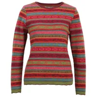 flomax - women's pullover oda - pull en laine taille m, rouge