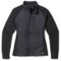 smartwool - women's smartloft jacket - veste softshell taille l;m;s;xs, bleu;gris/noir
