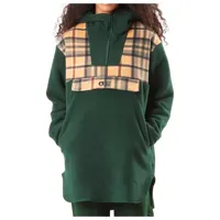 picture - women's oskoy fleece hoodie - pull polaire taille s, vert