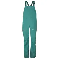 rab - women's khroma kinetic bib - pantalon imperméable taille 8 - regular, turquoise