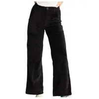 dedicated - women's workwear pants vara corduroy - pantalon de loisirs taille xs, noir