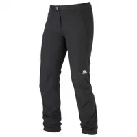 mountain equipment - women's chamois pant - pantalon softshell taille 8 - short, noir/gris