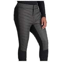 kari traa - women's eva high waist capri - pantalon synthétique taille m, gris/noir