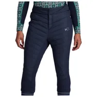 kari traa - women's eva high waist capri - pantalon synthétique taille l;m;s;xl;xs, bleu;gris/noir