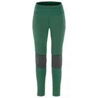 fjällräven - women's abisko värm trekking tights - legging taille s, vert