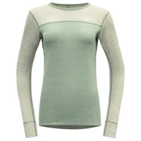 devold - women's kvitegga shirt - t-shirt en laine mérinos taille m, multicolore